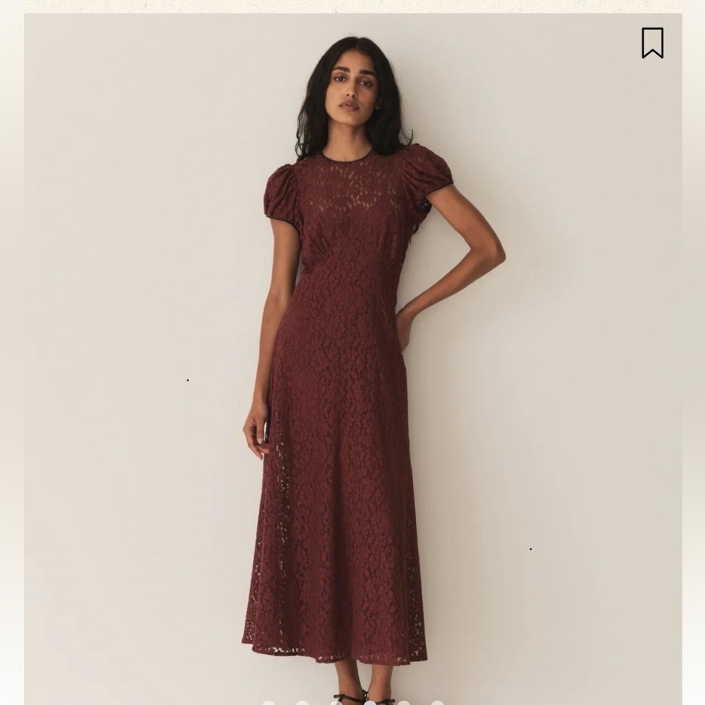 DÔEN Katarina Dress in Black Cherry